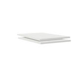 EINLEGEBODENSET 42,4/1,8/55,1 cm   - Weiß, Holzwerkstoff (42,4/1,8/55,1cm) - Hom`in