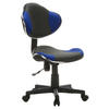 JUGENDDREHSTUHL Blau, Grau  - Blau/Grau, Basics, Kunststoff (45/86-101/42cm) - MID.YOU