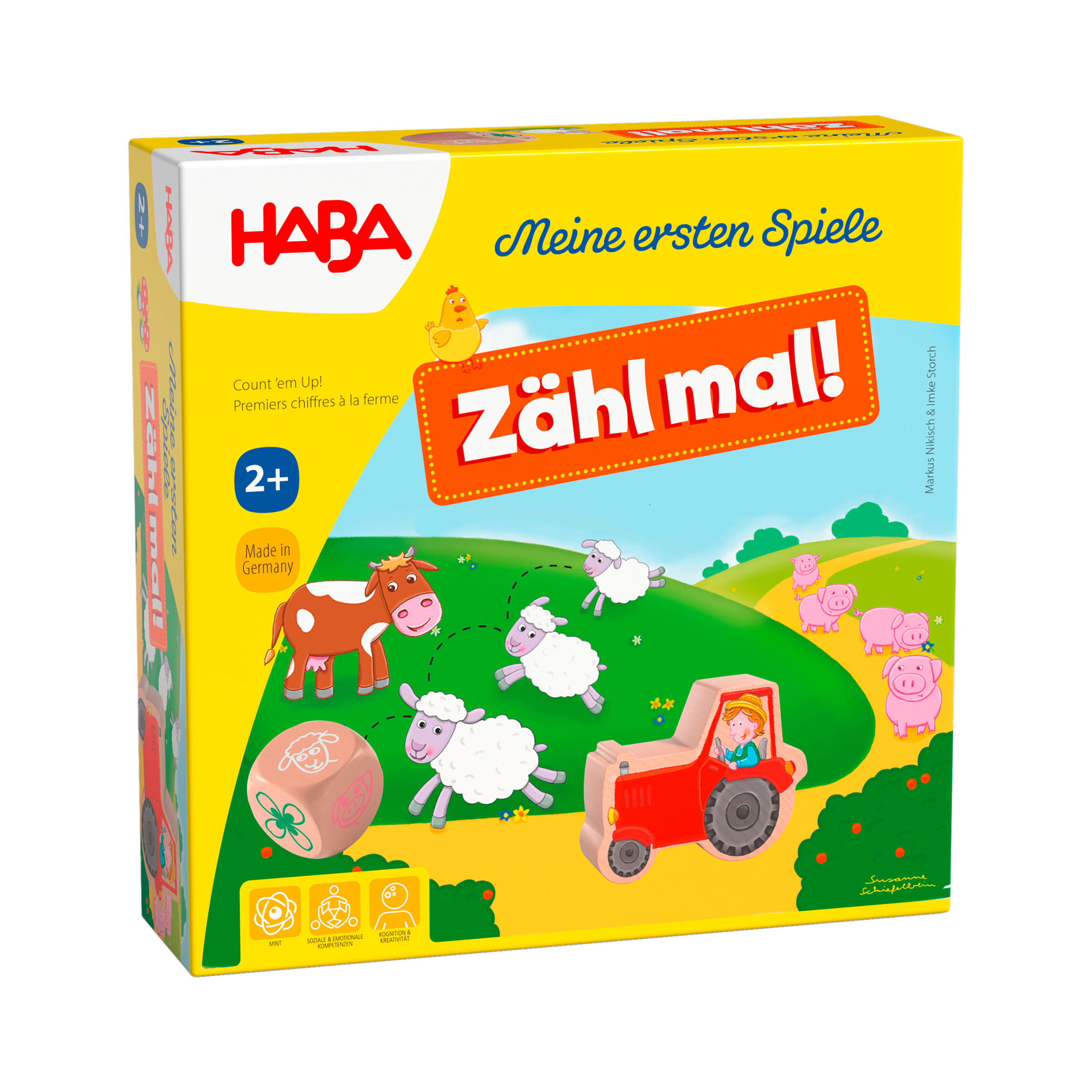 LERNSPIEL Meine ersten Spiele - Multicolor, Basics, Karton/Holz (20/20cm) - Haba