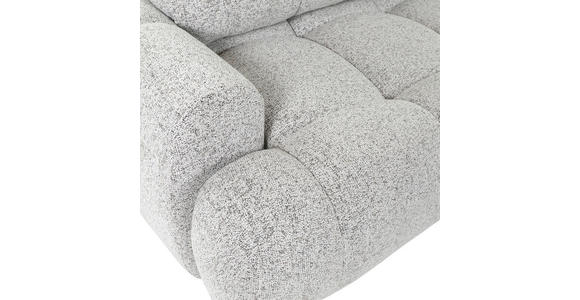 ECKSOFA Greige Flachgewebe - Greige/Schwarz, KONVENTIONELL, Kunststoff/Textil (276/175cm) - Carryhome