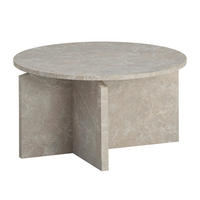 SOFFBORD i trämaterial 60/60/33 cm  - sandfärgad, Design, trämaterial (60/60/33cm) - Livetastic