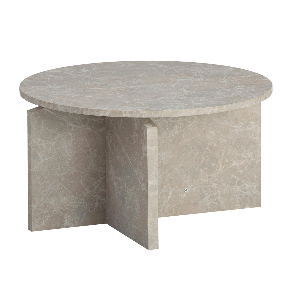 SOFFBORD i trämaterial 60/60/33 cm  - sandfärgad, Design, trämaterial (60/60/33cm) - Livetastic