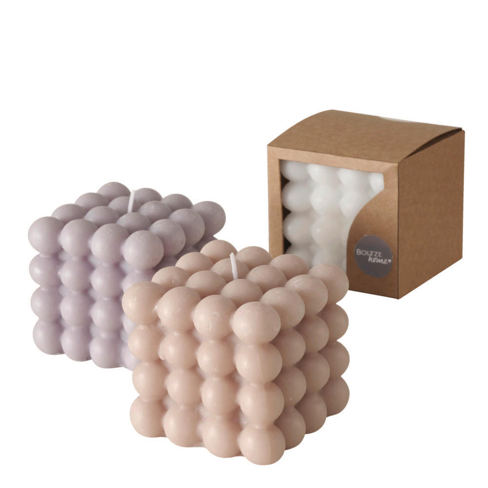 LJUS  - Basics, paraffin (7,5/7,5/7,5cm) - Ambia Home