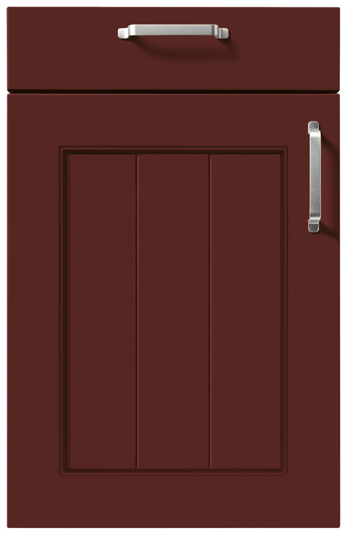 EINBAUKÜCHE CANDY SATIN  - Salbeigrün, Design, Holzwerkstoff - Novel