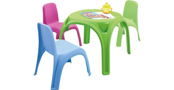 KINDERTISCH - Grün, Trend, Kunststoff (65/65/49cm) - My Baby Lou