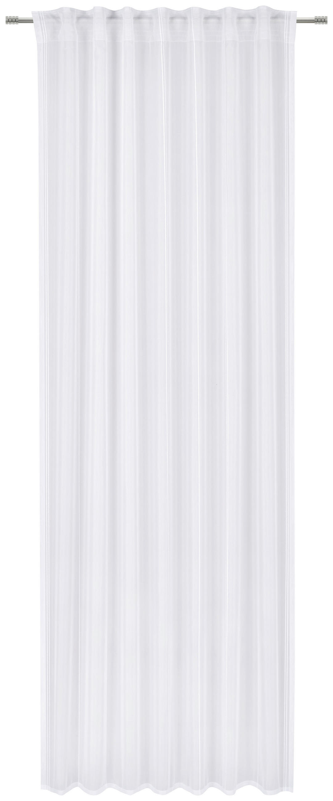 FERTIGVORHANG halbtransparent  - Blau, Design, Textil (140/255cm) - Novel