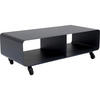 TV-ELEMENT - Dunkelgrau, Design, Kunststoff/Metall (90/30/42cm) - Kare-Design