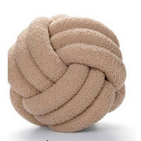ZIERKISSEN 28 cm    - Hellbraun, Basics, Textil (28cm) - Novel