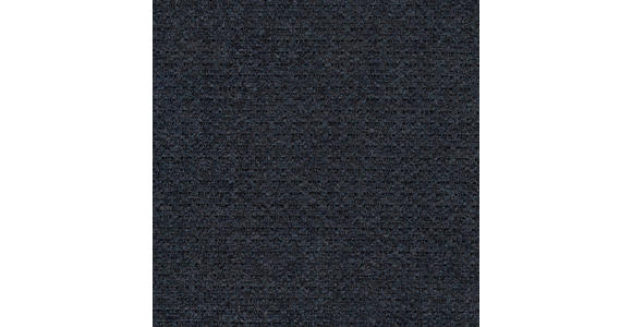 ECKSOFA in Chenille Dunkelblau  - Schwarz/Dunkelblau, MODERN, Textil/Metall (182/290cm) - Hom`in