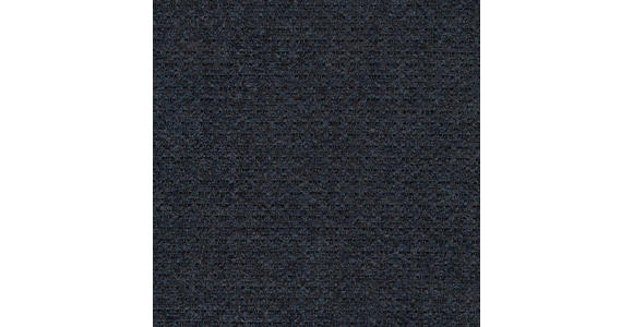 ECKSOFA in Chenille Dunkelblau  - Schwarz/Dunkelblau, MODERN, Textil/Metall (290/182cm) - Hom`in