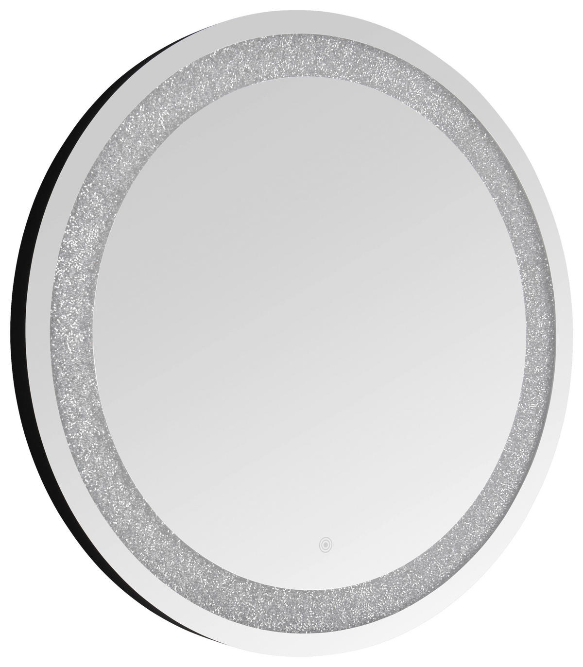 BADEZIMMERSPIEGEL 60/60/4 cm  - Silberfarben, MODERN, Glas (60/60/4cm)