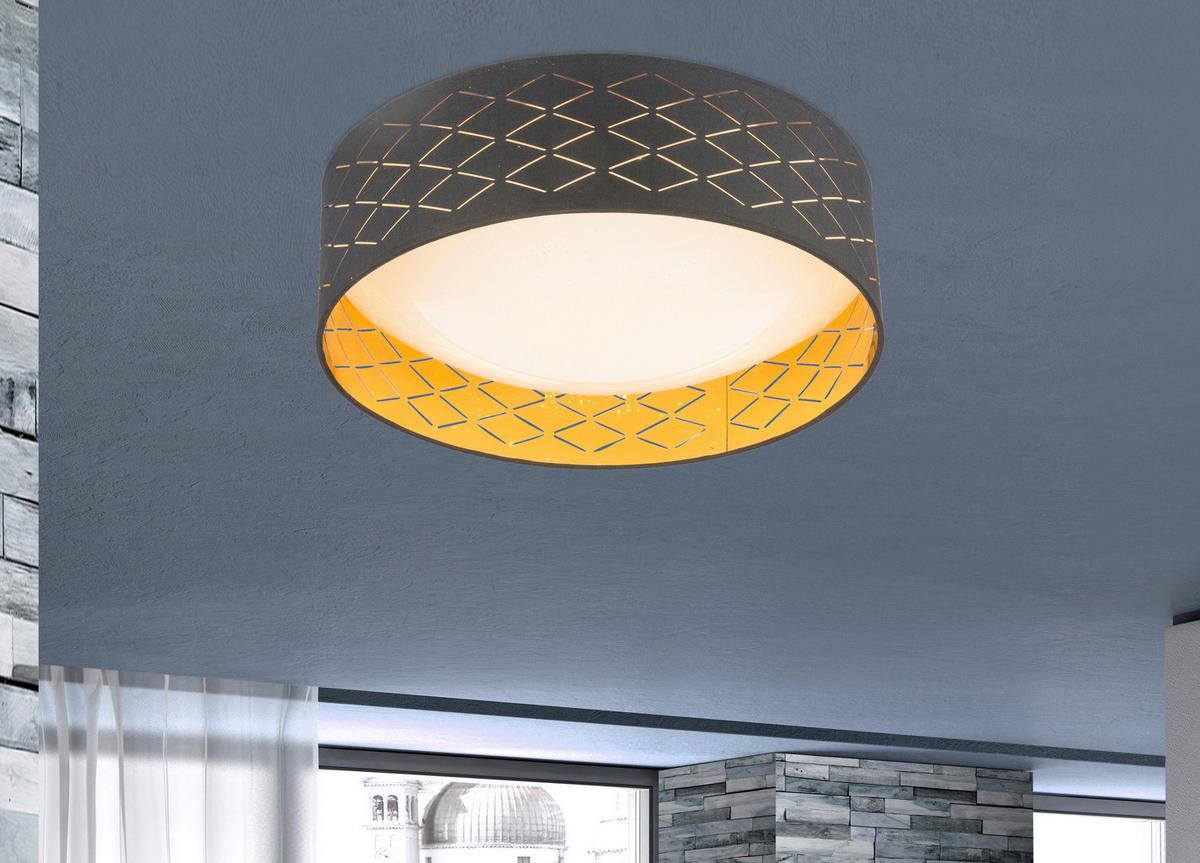 STROPNÍ LED SVÍTIDLO, 40/40/12 cm - Konvenční (40/40/12cm) - Globo