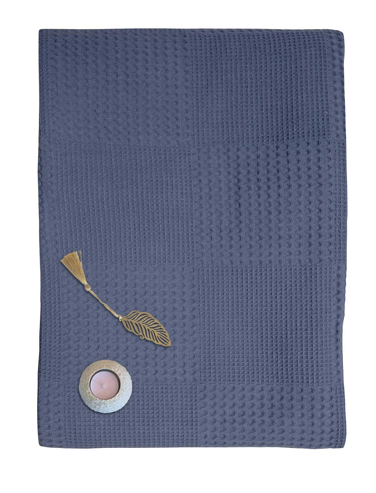 PREKRIVAČ MOZAIK - plava, Basics, tekstil (150/230cm) - Novel