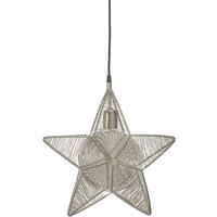 DEKOSTERN - Silberfarben, Basics, Metall (40/40cm)