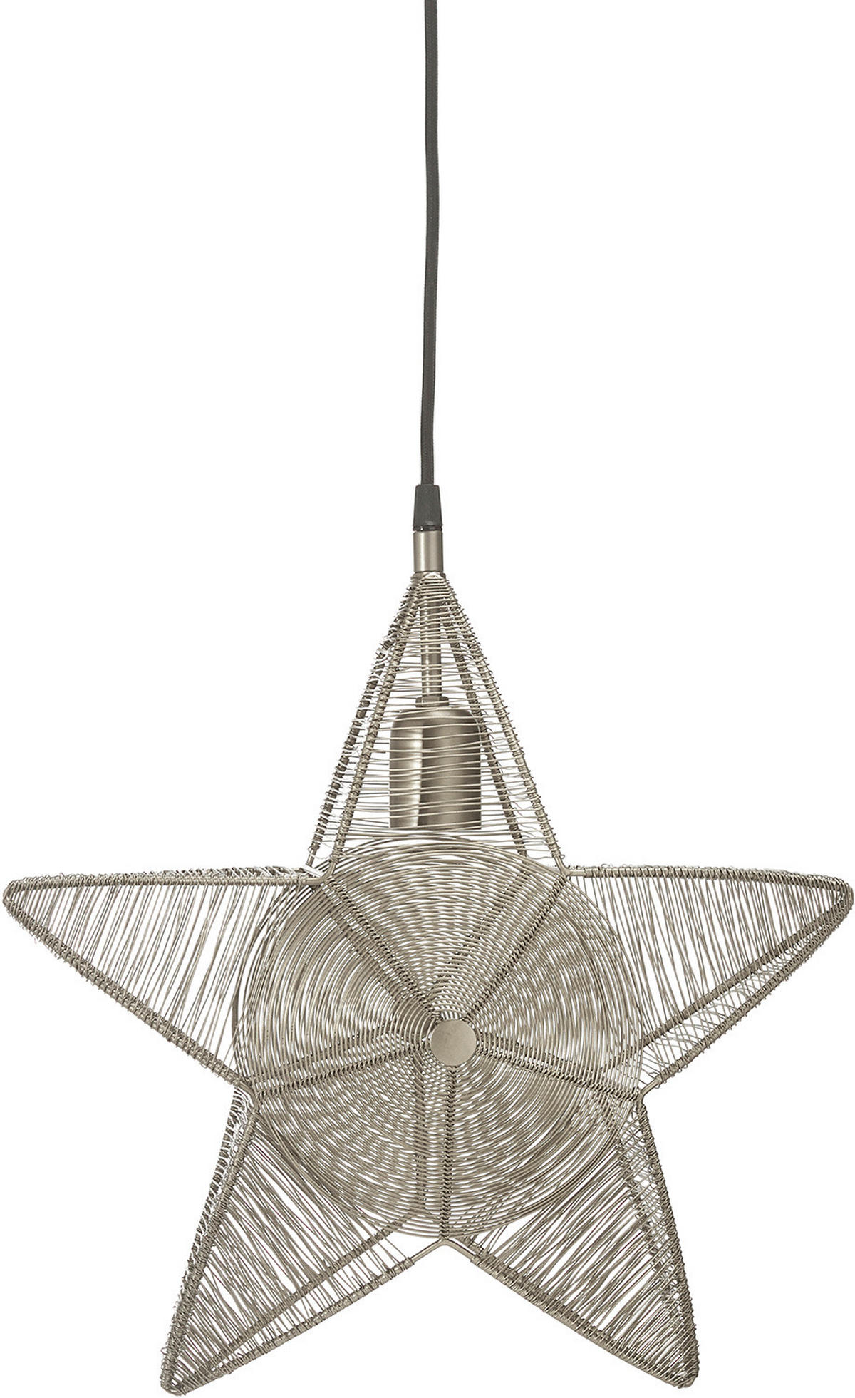 DEKOSTERN - Silberfarben, Basics, Metall (40/40cm)