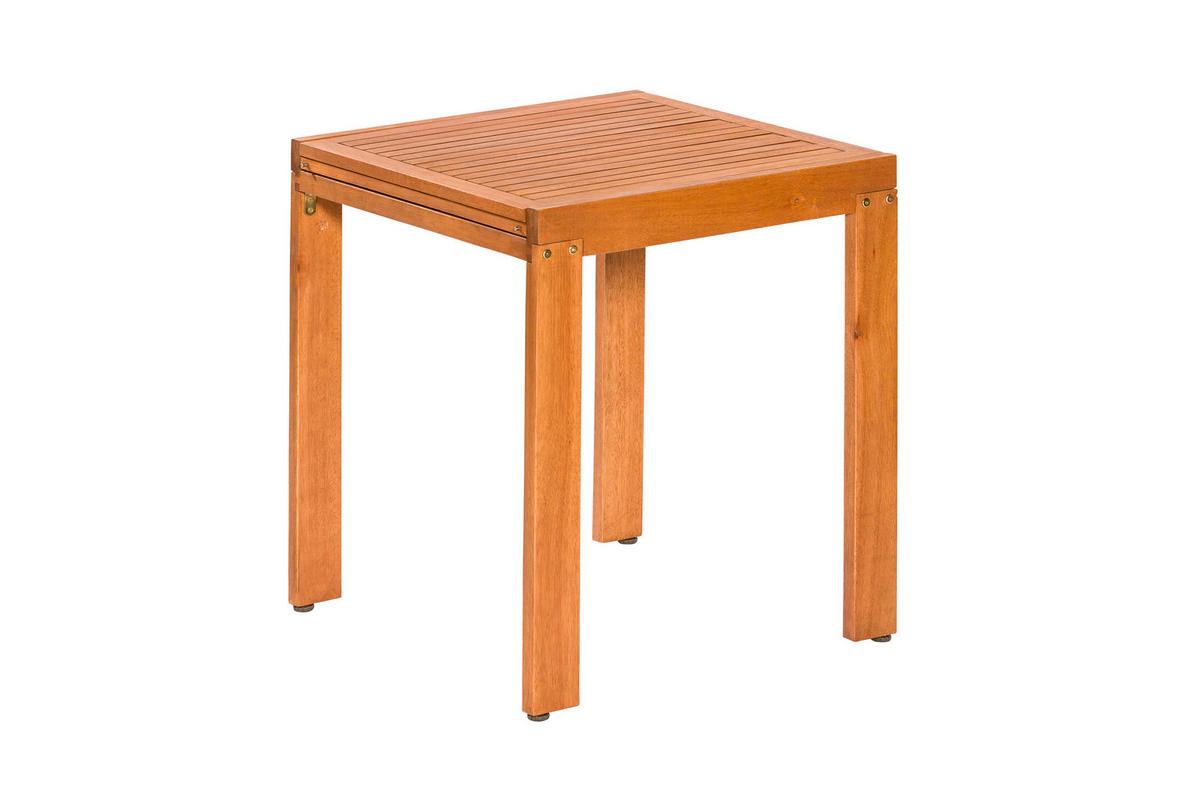 BALKONTISCH  - Naturfarben, KONVENTIONELL, Holz (65/77,5/130cm) - Gardenson