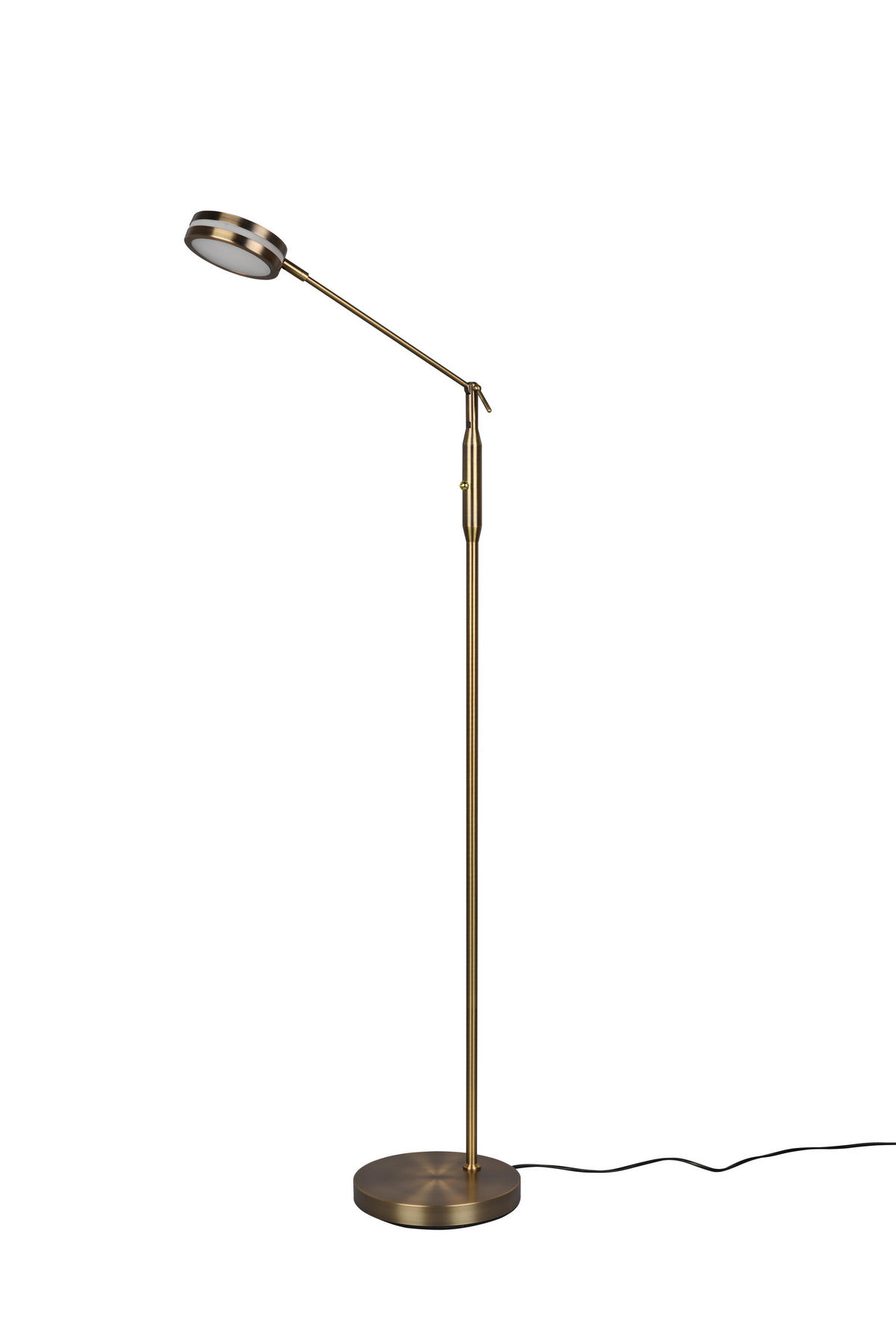 LED-STEHLEUCHTE - Messingfarben, Basics, Metall (41/133cm) - Trio Leuchten