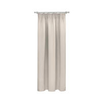 KÉSZFÜGGÖNY sötétítő  - bézs, Basics, textil (140/175cm)