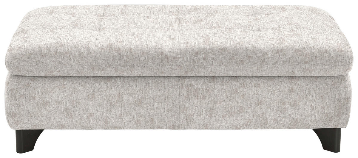 PALL i textil ecru  - svart/ecru, Klassisk, metall/textil (60/45/60cm) - MID.YOU