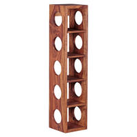 REGAL ZA VINO boje sheeshama  drvo   - boje sheeshama, Moderno, drvo (15/70/15cm) - MID.YOU