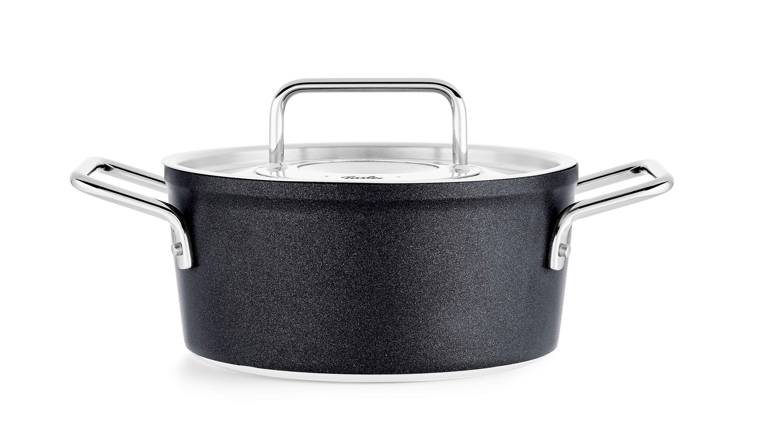 KOCHTOPF Adamant 2 l  - Schwarz, Basics, Metall (2l) - Fissler