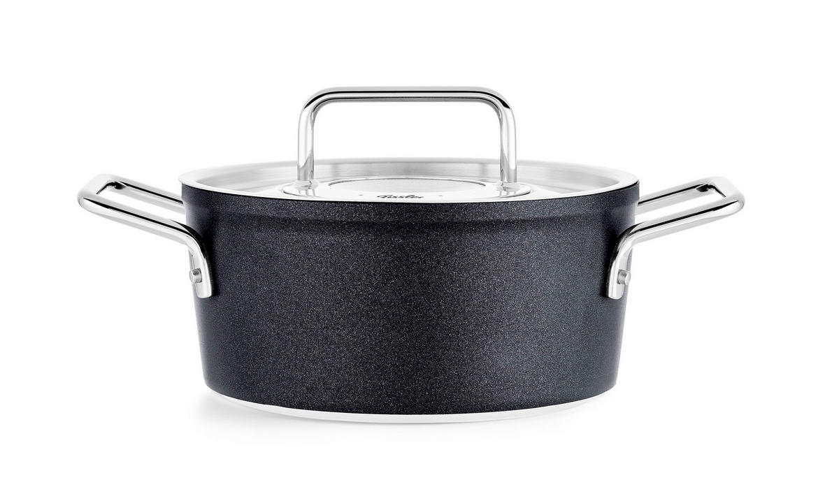KOCHTOPF Adamant 2 l  - Schwarz, Basics, Metall (2l) - Fissler