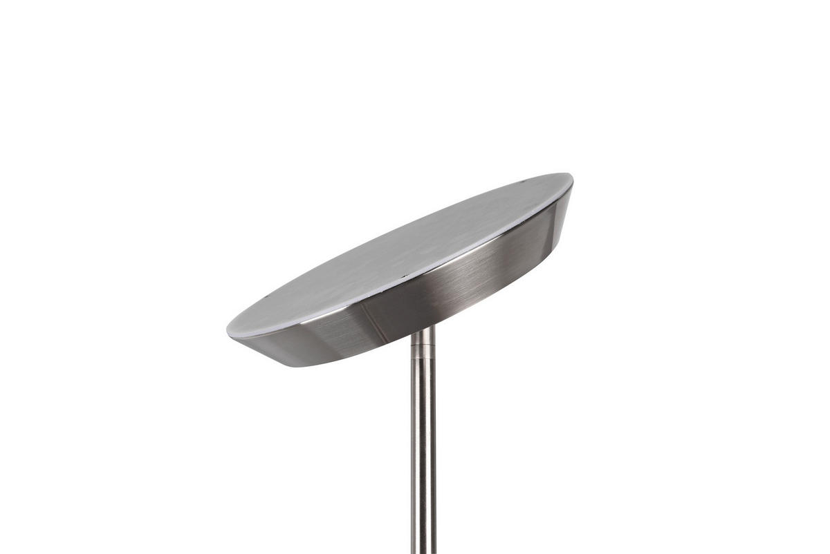 PODNA LED LAMPA - boja nikla, Osnovno, metal (180/28/50cm)