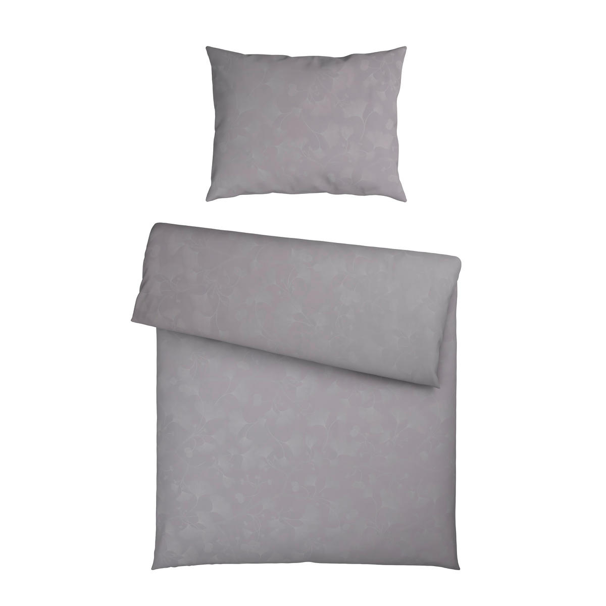 POSTEĽNÁ BIELIZEŇ, damask, sivá, 140/200 cm - sivá, Design, textil (140/200cm) - Curt Bauer