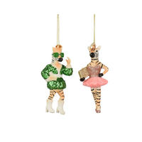 CHRISTBAUMKUGEL  - Multicolor, LIFESTYLE, Glas (5.7/3.1/12.8cm)