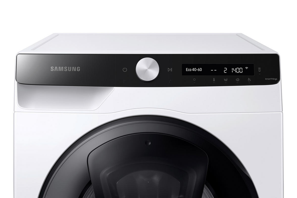 WASCHMASCHINE WW80T554AAE/S5   - Weiss, Basics, Metall (89/66,6/67,5cm) - Samsung