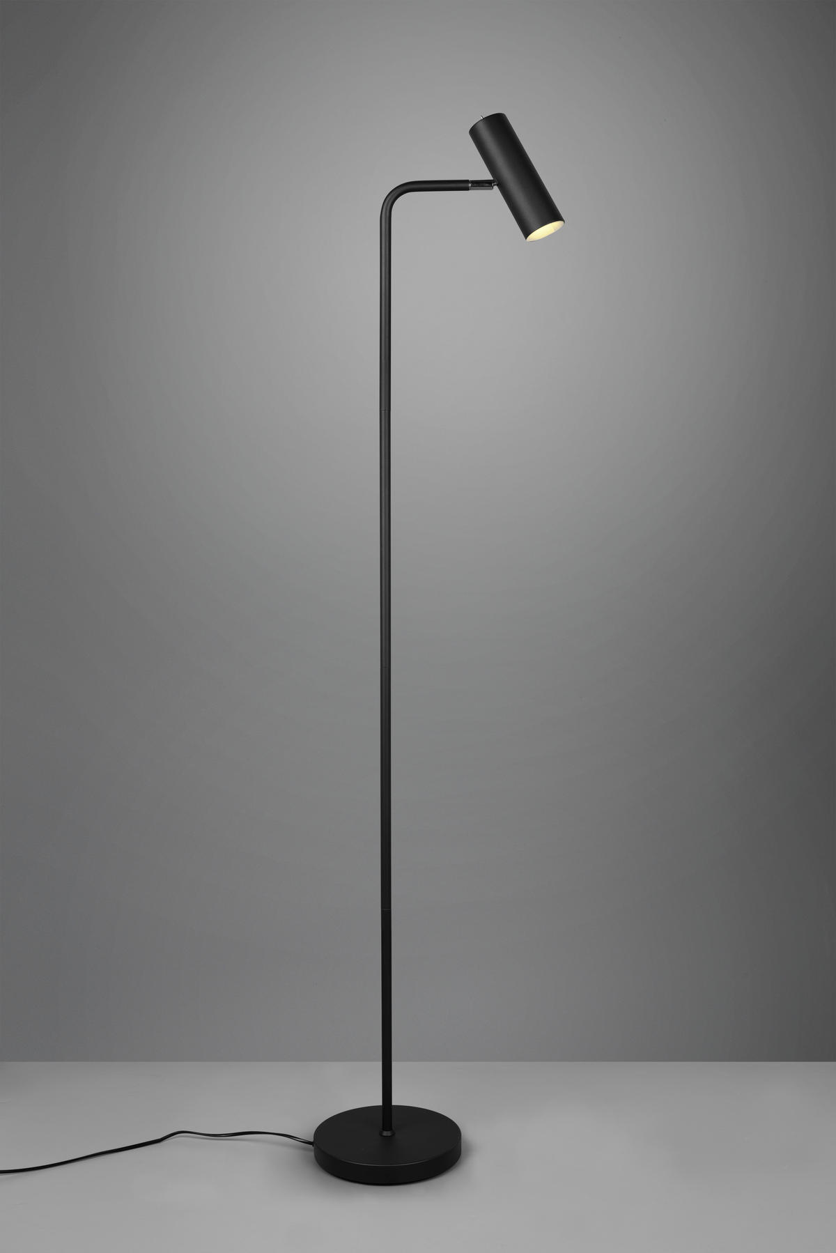 STEHLEUCHTE - Schwarz, Basics, Metall (151/23/39cm) - Trio Leuchten