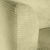SESSEL Cord Hellgrün    - Buchefarben/Hellgrün, Design, Holz/Textil (85/71/80cm) - Hom`in