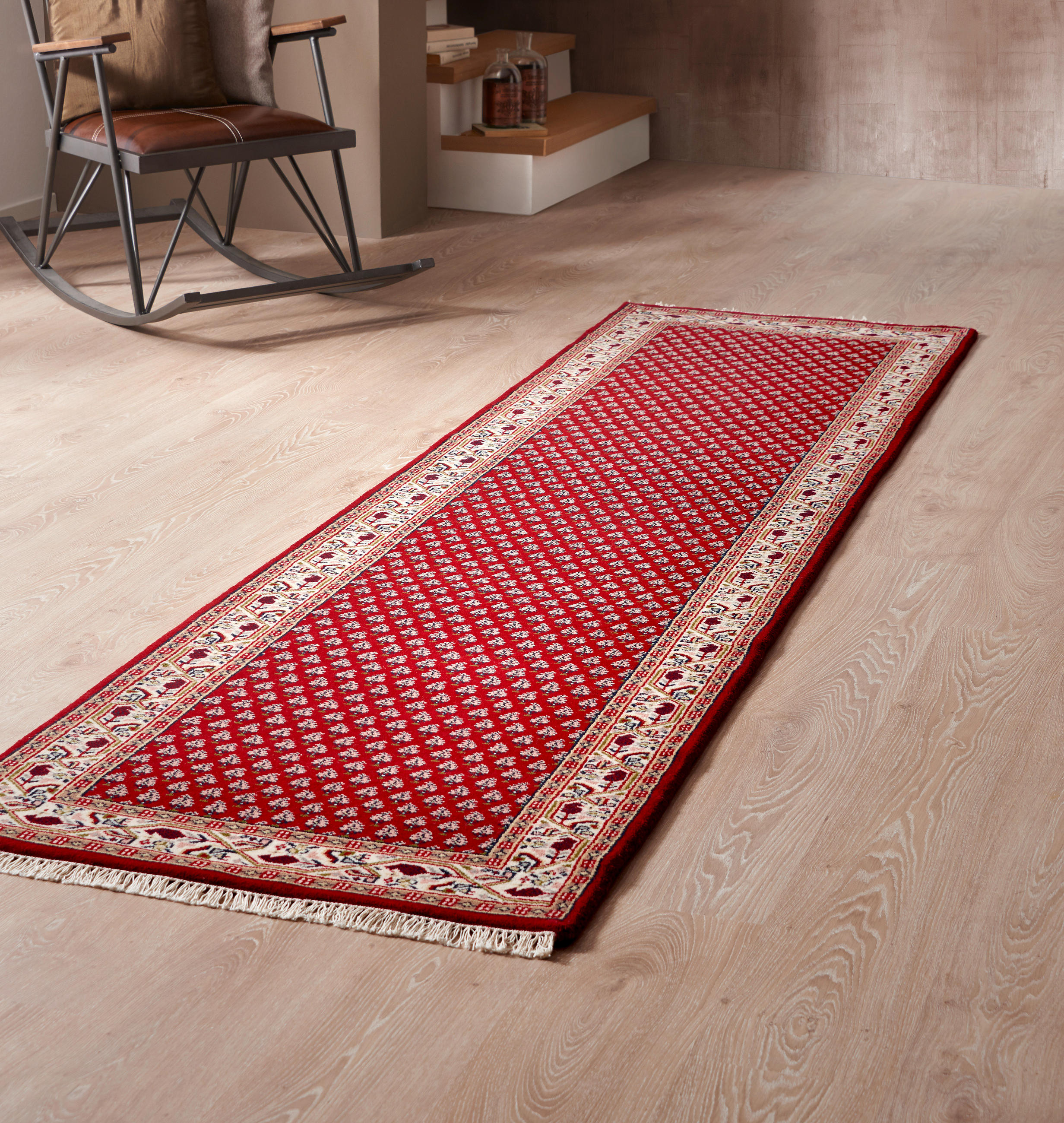 ORIENTALISK MATTA 80/200 cm Mir fine Rot  - röd, Lifestyle, textil (80/200cm) - Cazaris