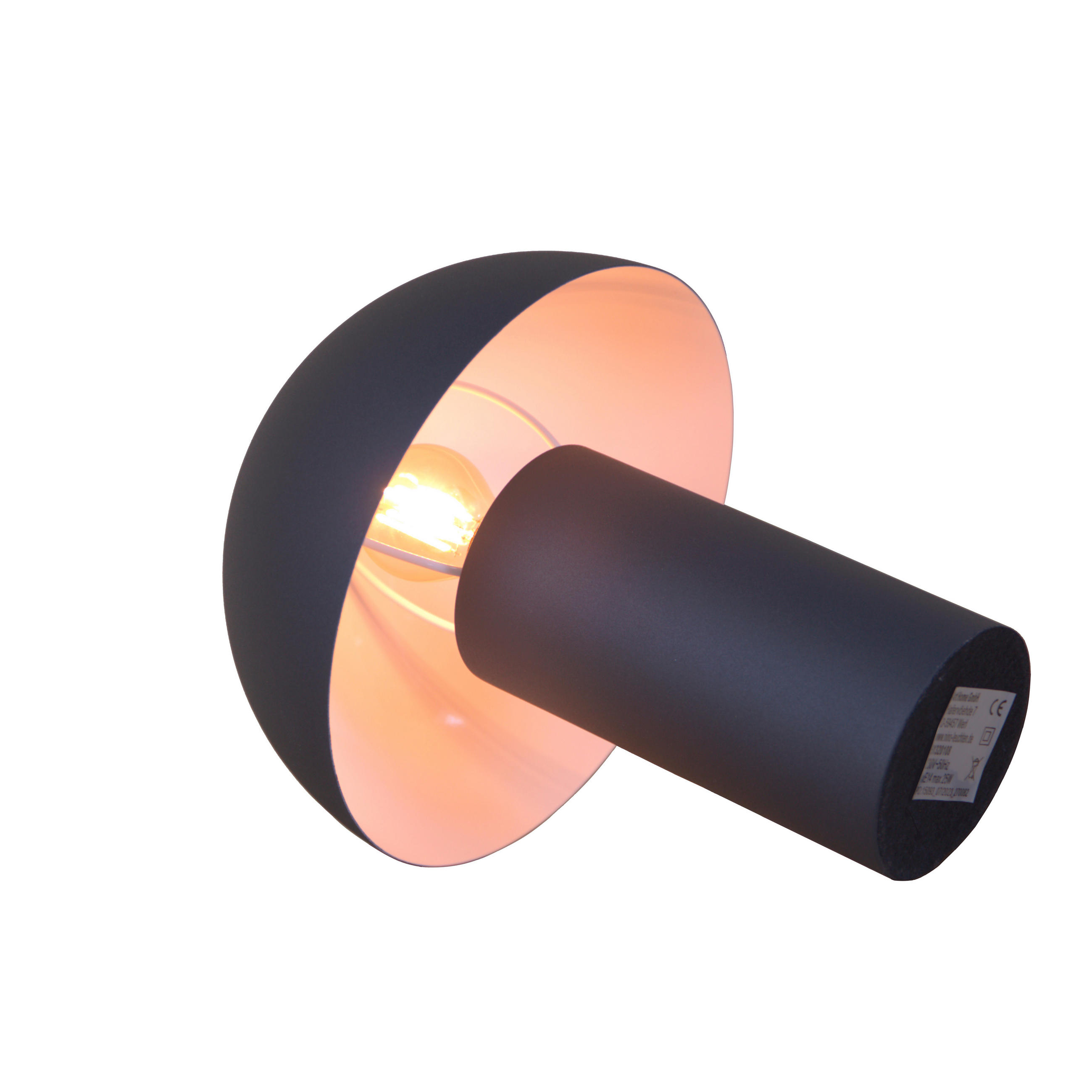 TISCHLEUCHTE - Design, Metall (20/26cm) - Globo
