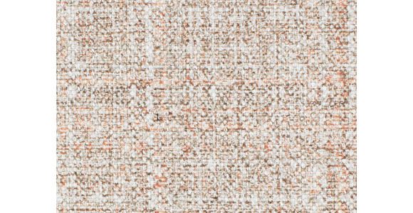 SITZBANK 209/92/78 cm  in Orange, Eichefarben  - Eichefarben/Orange, Design, Holz/Textil (209/92/78cm) - Dieter Knoll