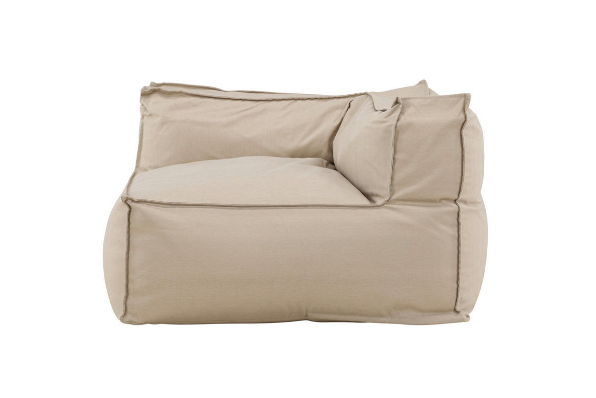 LOUNGESESSEL  - Beige, MODERN, Textil (105/75/105cm) - Gardenson