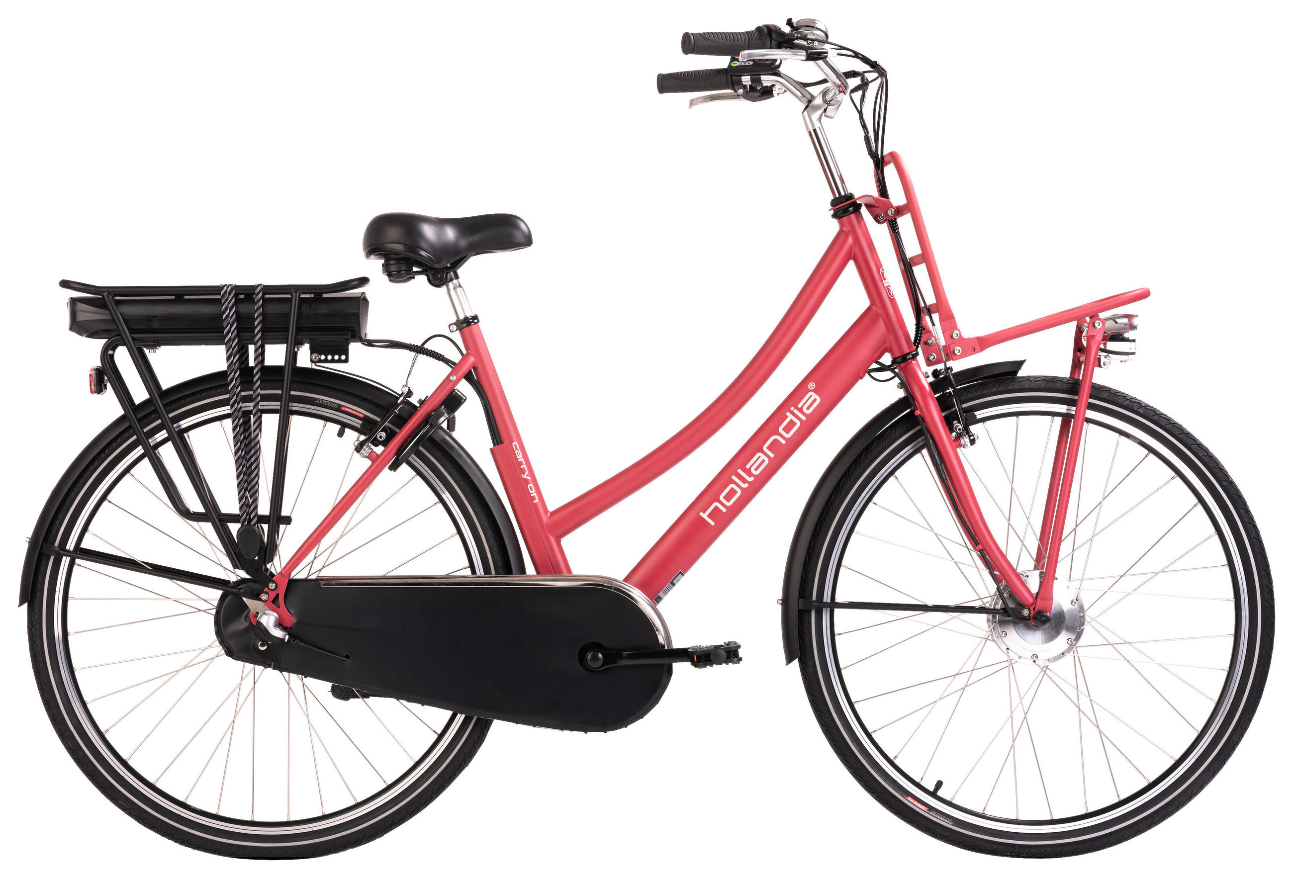 ELEKTROFAHRRAD - Rot, Basics, Metall (180/70/100cm) - Atrigo