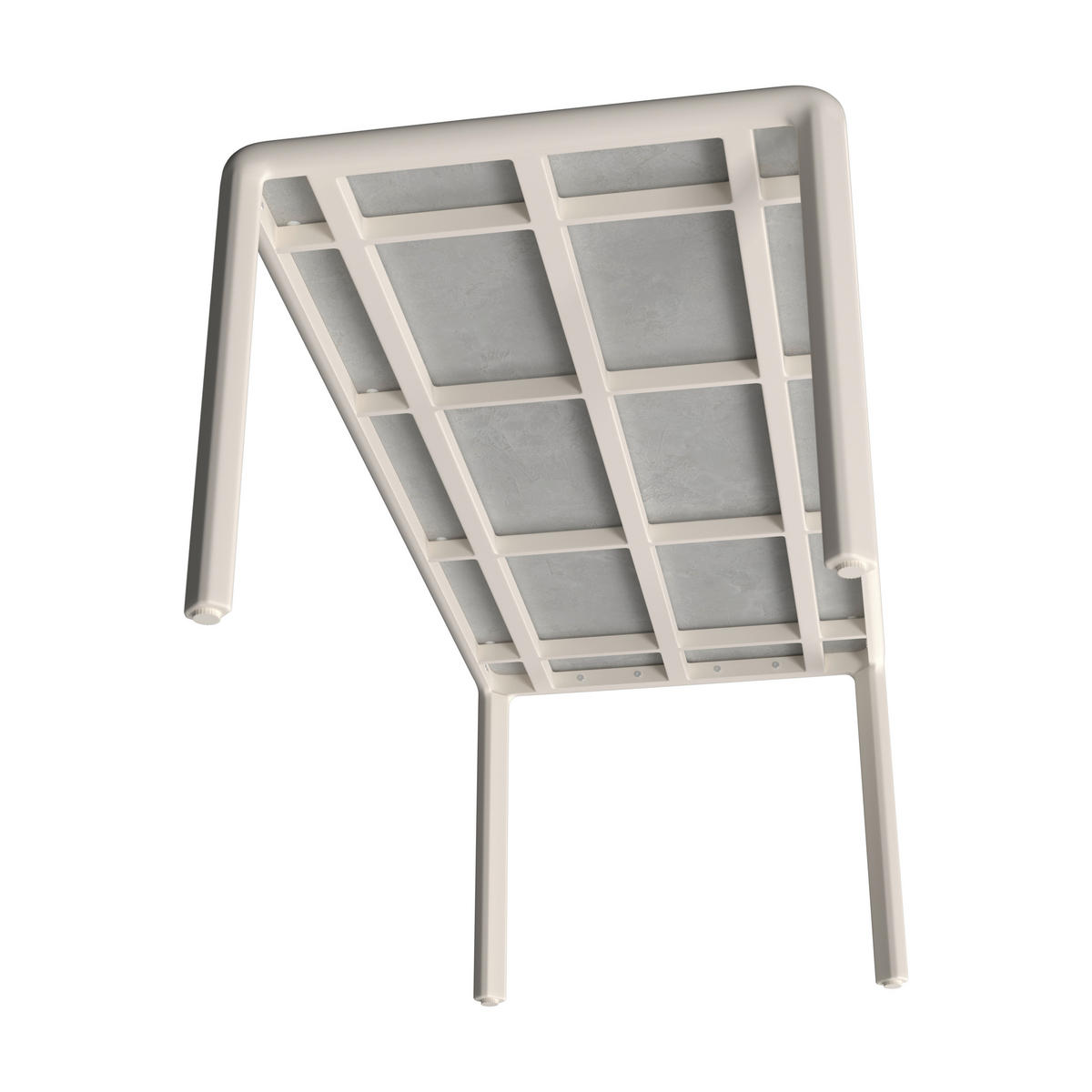 GARTENTISCH 201/91/75 cm Metall, Stein rechteckig  - Beige, Design, Stein/Metall (201/91/75cm) - Ambia Garden