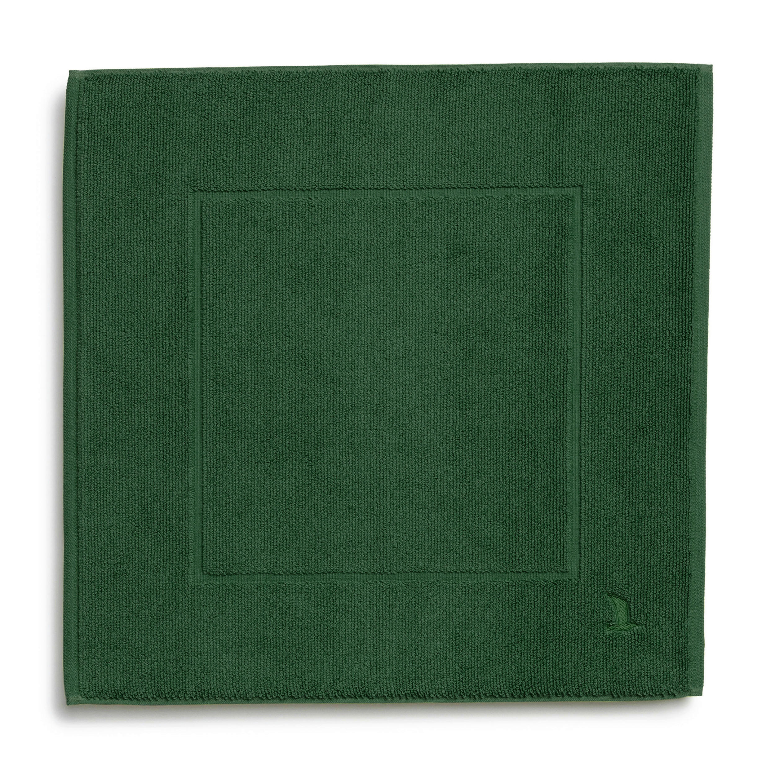Moeve Badteppich Superwuschel Dunkelgrün 60x60 cm