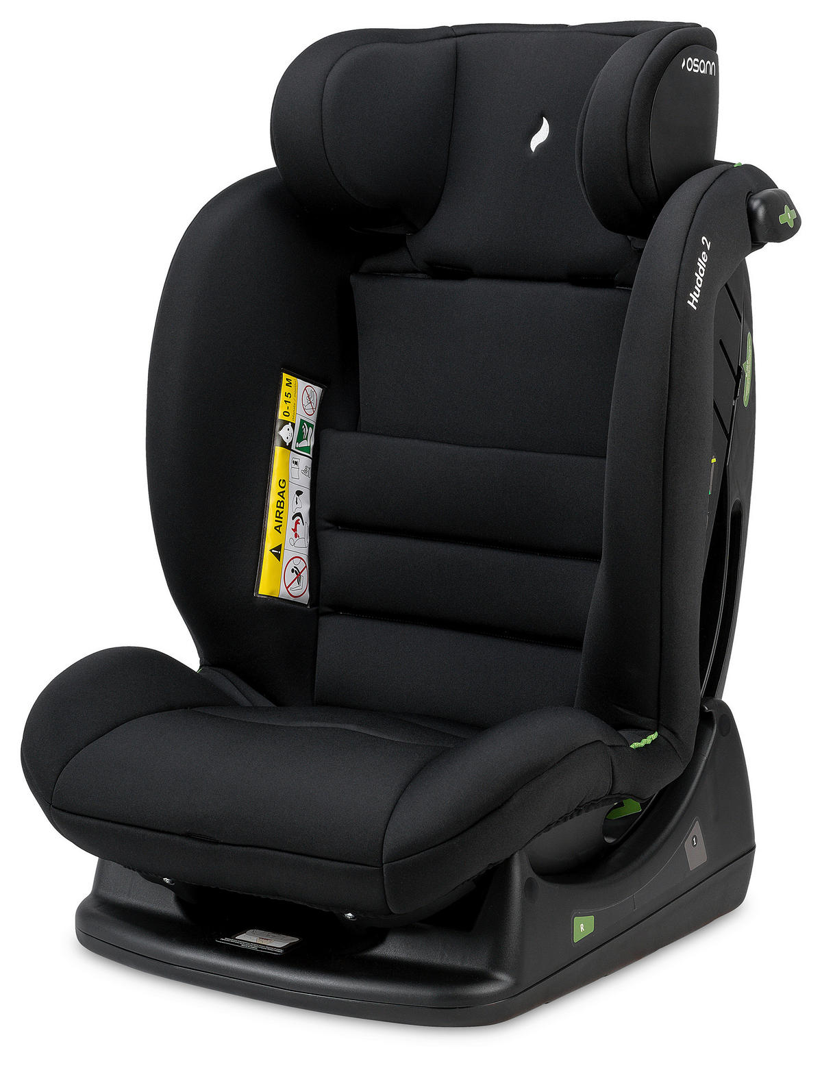 REBOARDER-KINDERSITZ Huddle2 Nero  - Anthrazit/Schwarz, Basics, Kunststoff/Textil (44/57/51cm) - Osann