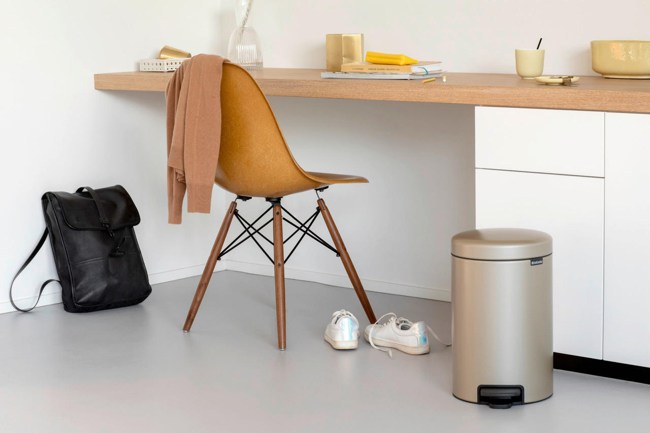 KANTA ZA SMEĆE  12 l   - zlatna, Osnovno, metal/plastika (25.1/41.1/33.8cm) - Brabantia
