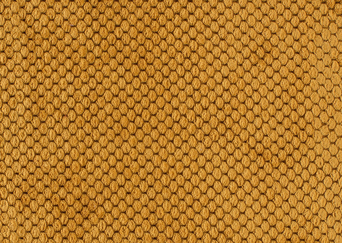 ECKSOFA in Chenille Currygelb  - Currygelb/Schwarz, Konventionell, Holz/Textil (290/160cm) - MID.YOU