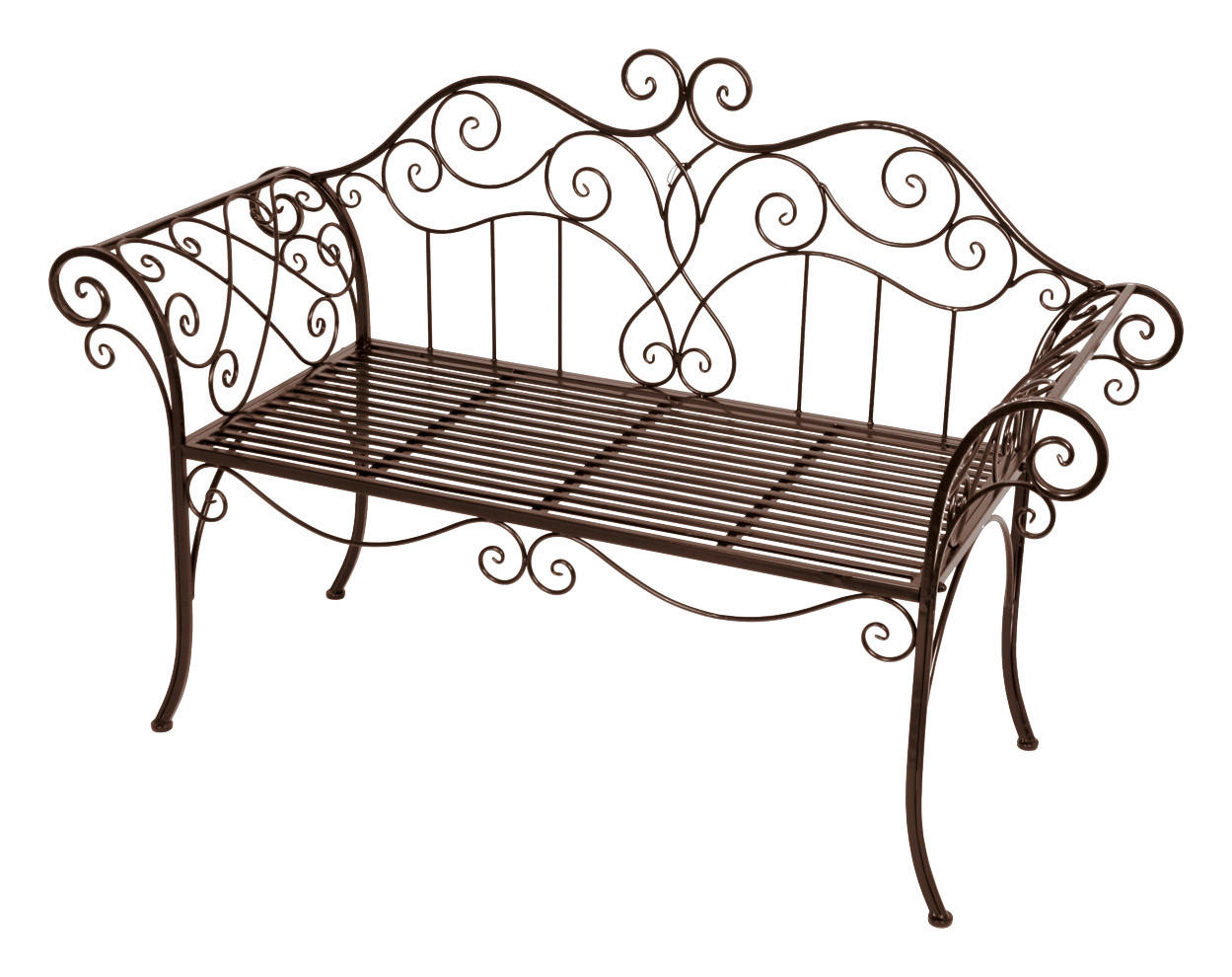 Gartenbank Eisen 2-sitzer Selene