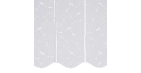 KURZGARDINE 60 cm   - Weiß, KONVENTIONELL, Kunststoff (60cm) - Esposa