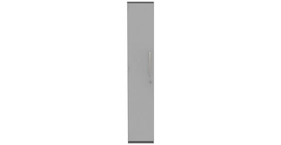 AKTENSCHRANK Anthrazit, Hellgrau - Anthrazit/Hellgrau, KONVENTIONELL, Holzwerkstoff (40/217,4/43cm) - Moderano