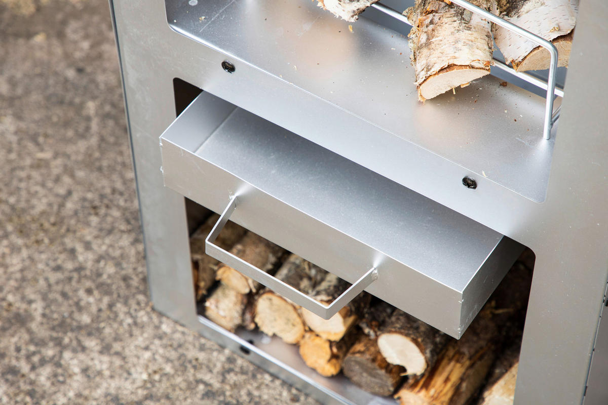 ELDSTAD   - silver, Klassisk, metall (45/199/45cm) - Gardenson