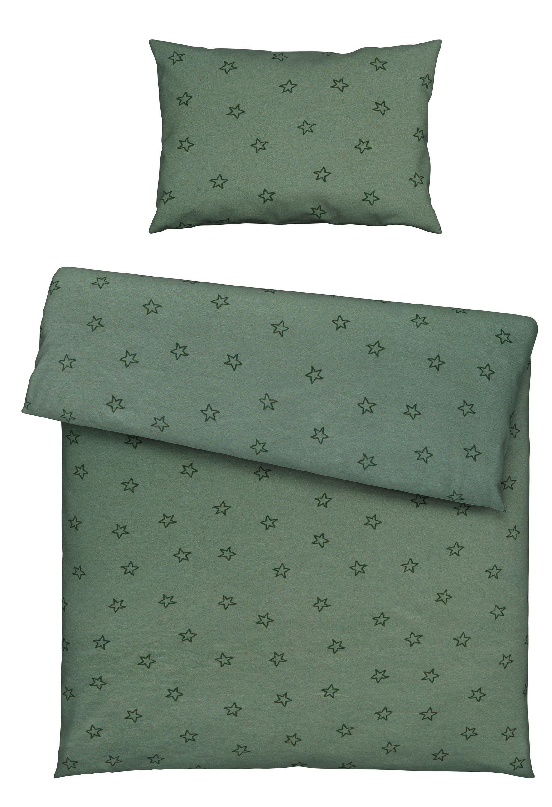 POSTELJINA ZA BEBE  80/80 cm    - zelena, Osnovno, tekstil (80/80cm) - Patinio