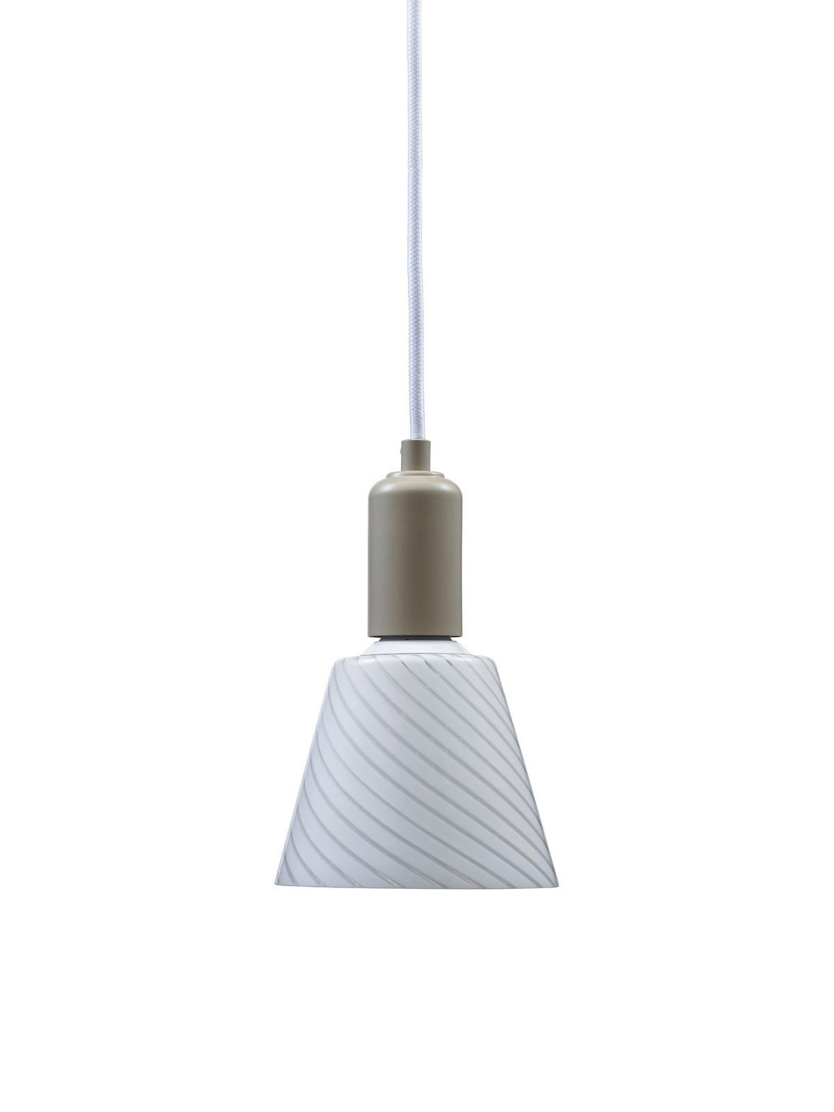 ZÁVĚSNÉ SVÍTIDLO, 12/18 cm  - bílá, Basics, sklo (12/18cm)