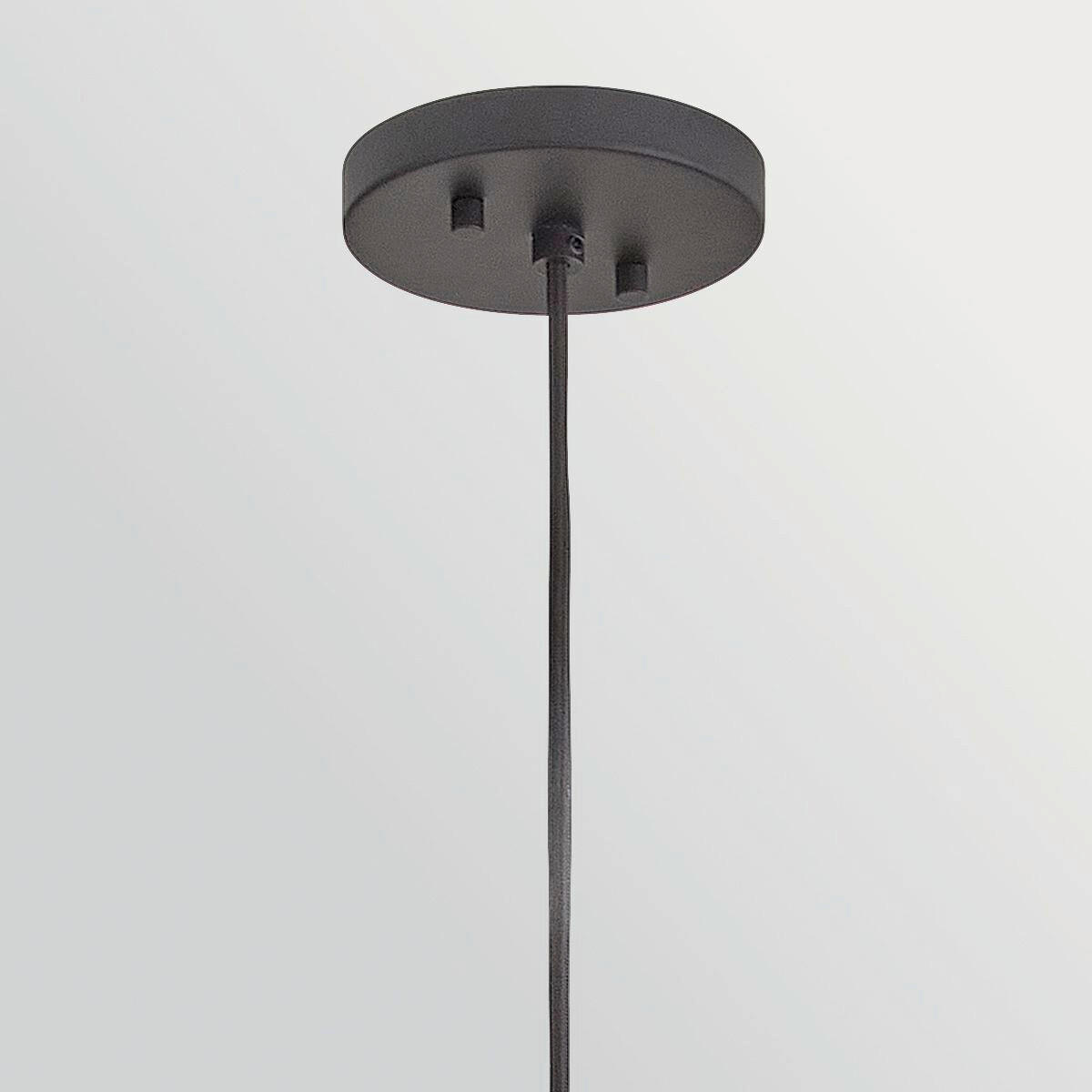 HÄNGELEUCHTE Hinkley 21/76,2 cm  - Schwarz, Natur, Holz/Metall (21/76,2cm) - Elstead Lighting