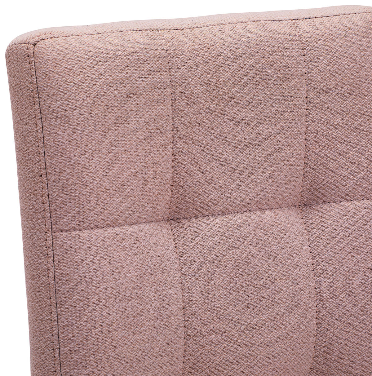 STUHL  in Eisen Webstoff Metall, Textil  - Schwarz/Rosa, Design, Textil/Metall (46/91/61cm) - home24